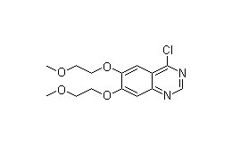4-Chloro-6,7-bis(2-methoxyethoxy)quinazoline；cas：183322-18-1